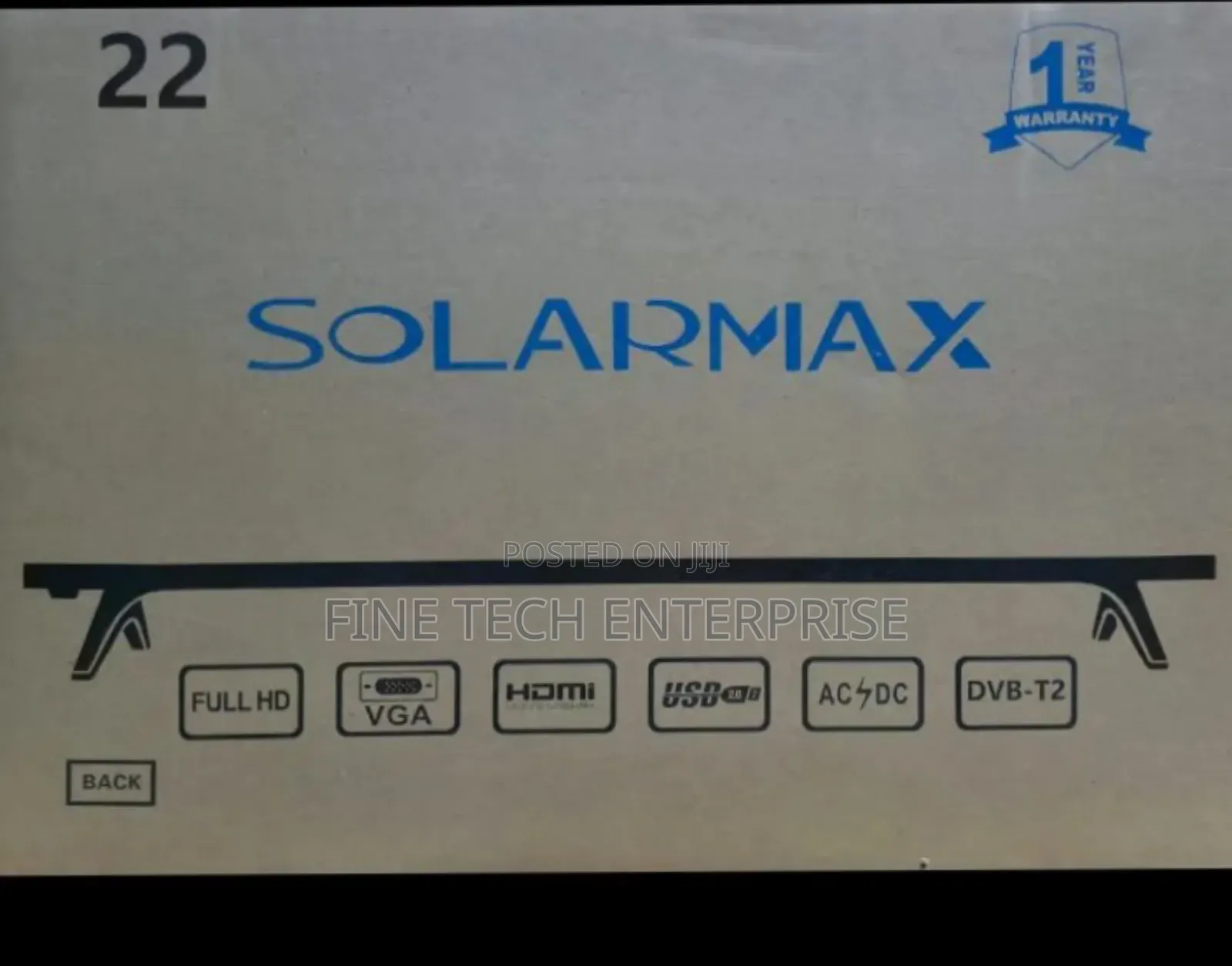 Solarmax 22" Digital Tv
