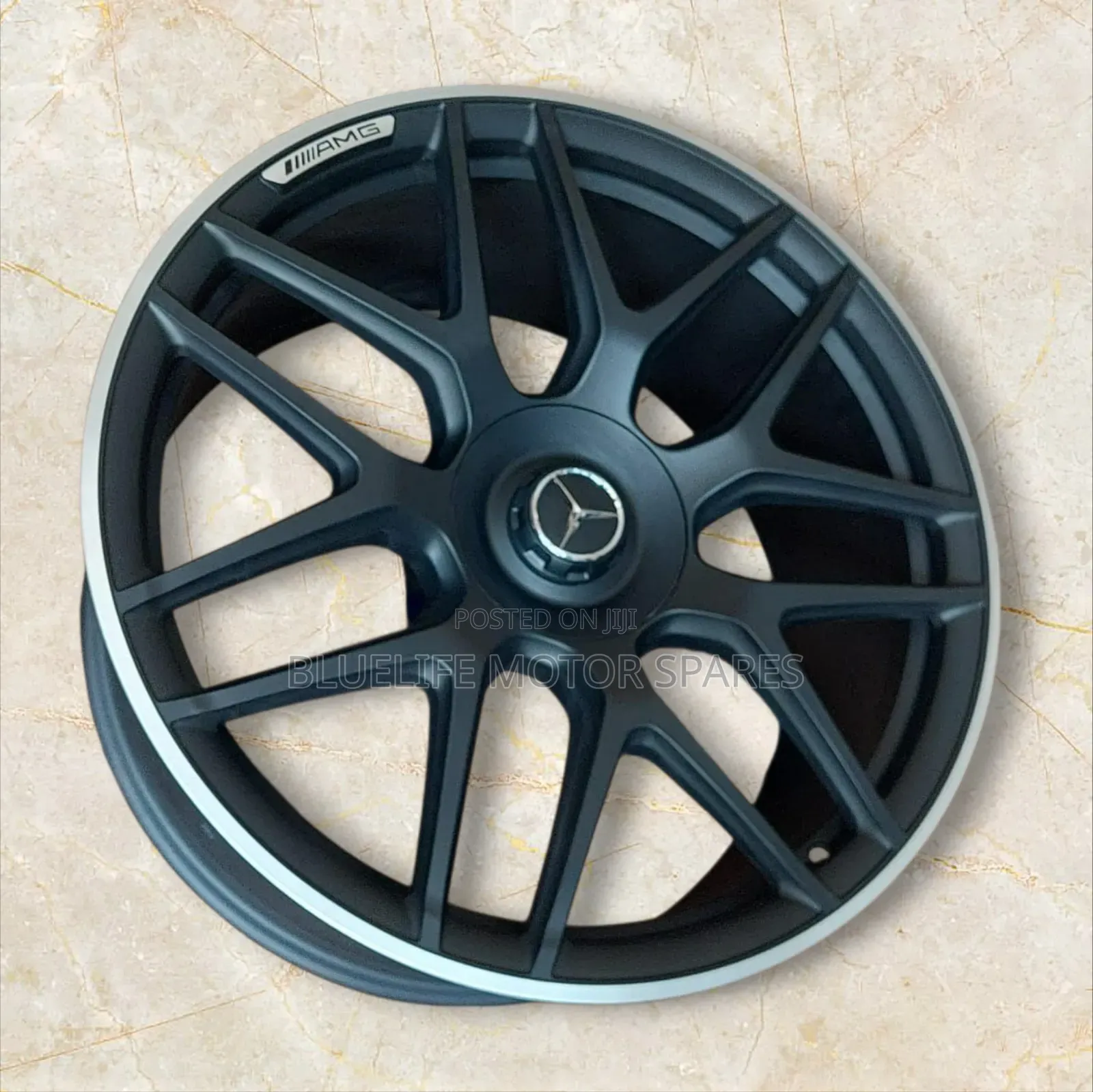 4pcs Size 22 Rims for Mercedes G-Wagon. (Black Rims 22 Inch)