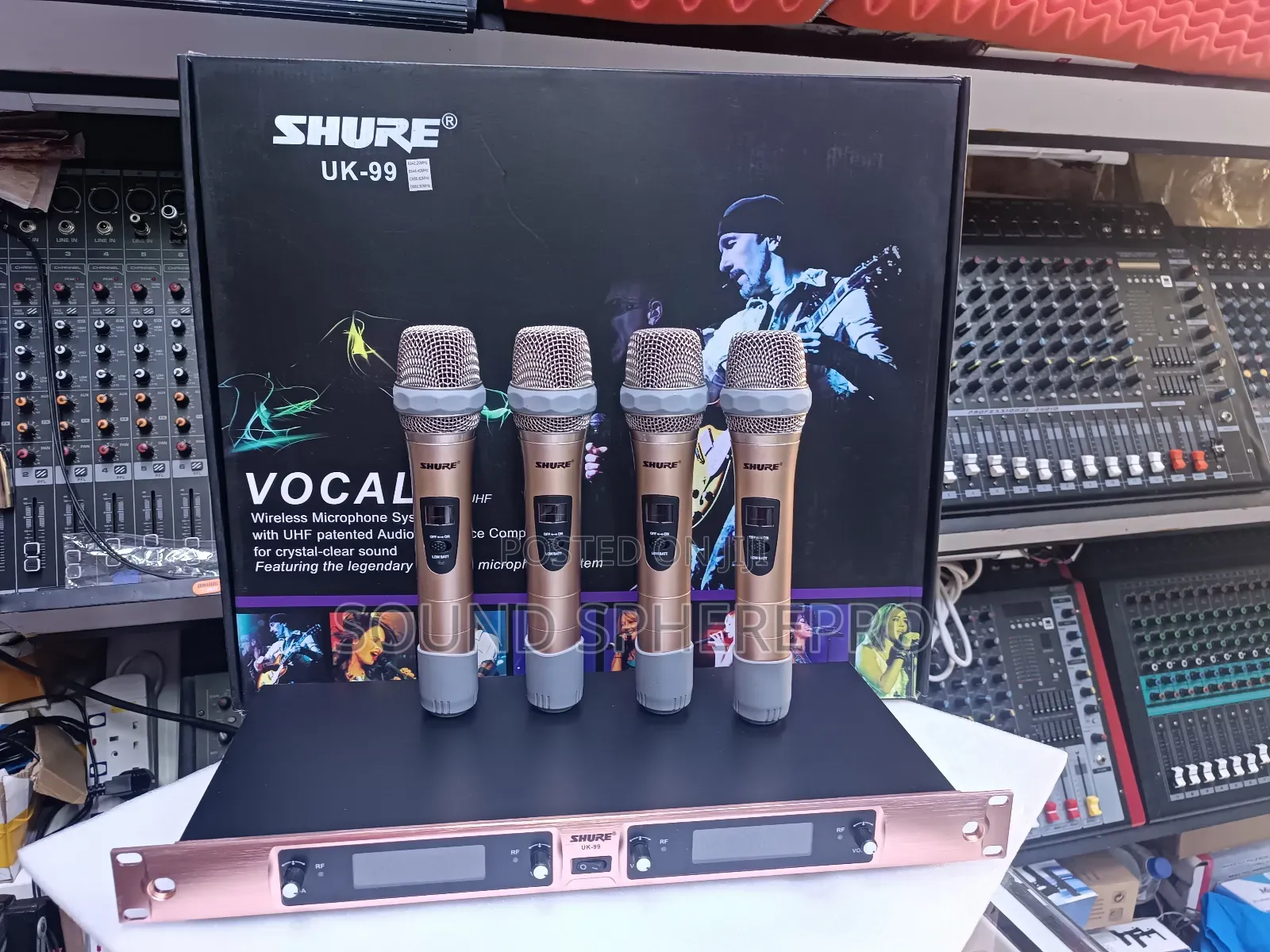Shure Uk-99 4in1 Wireless Microphone