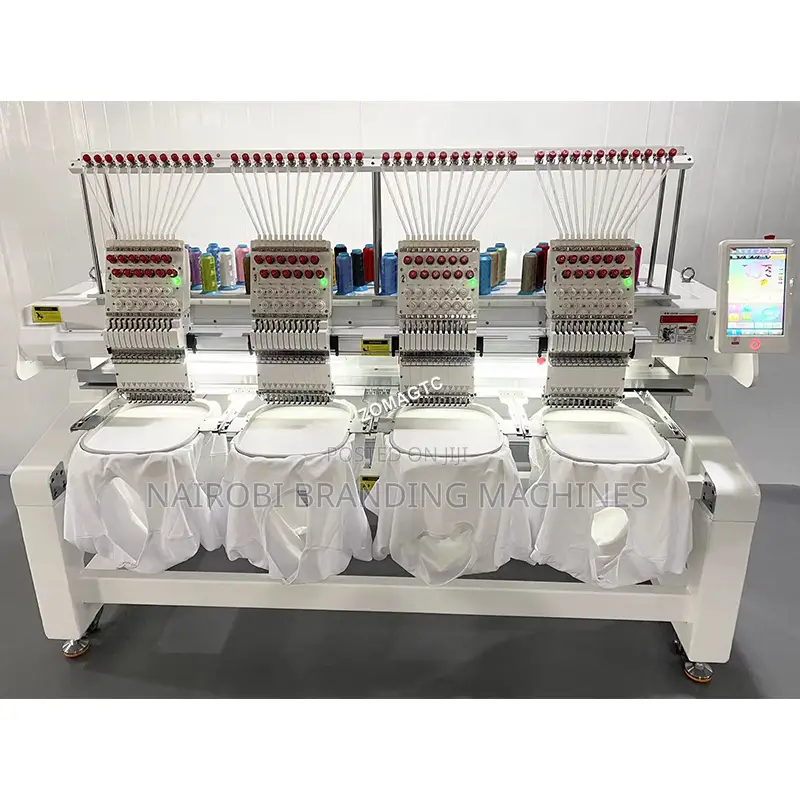 New Arrival 4 Head Cap Embroidery Sewing Machine