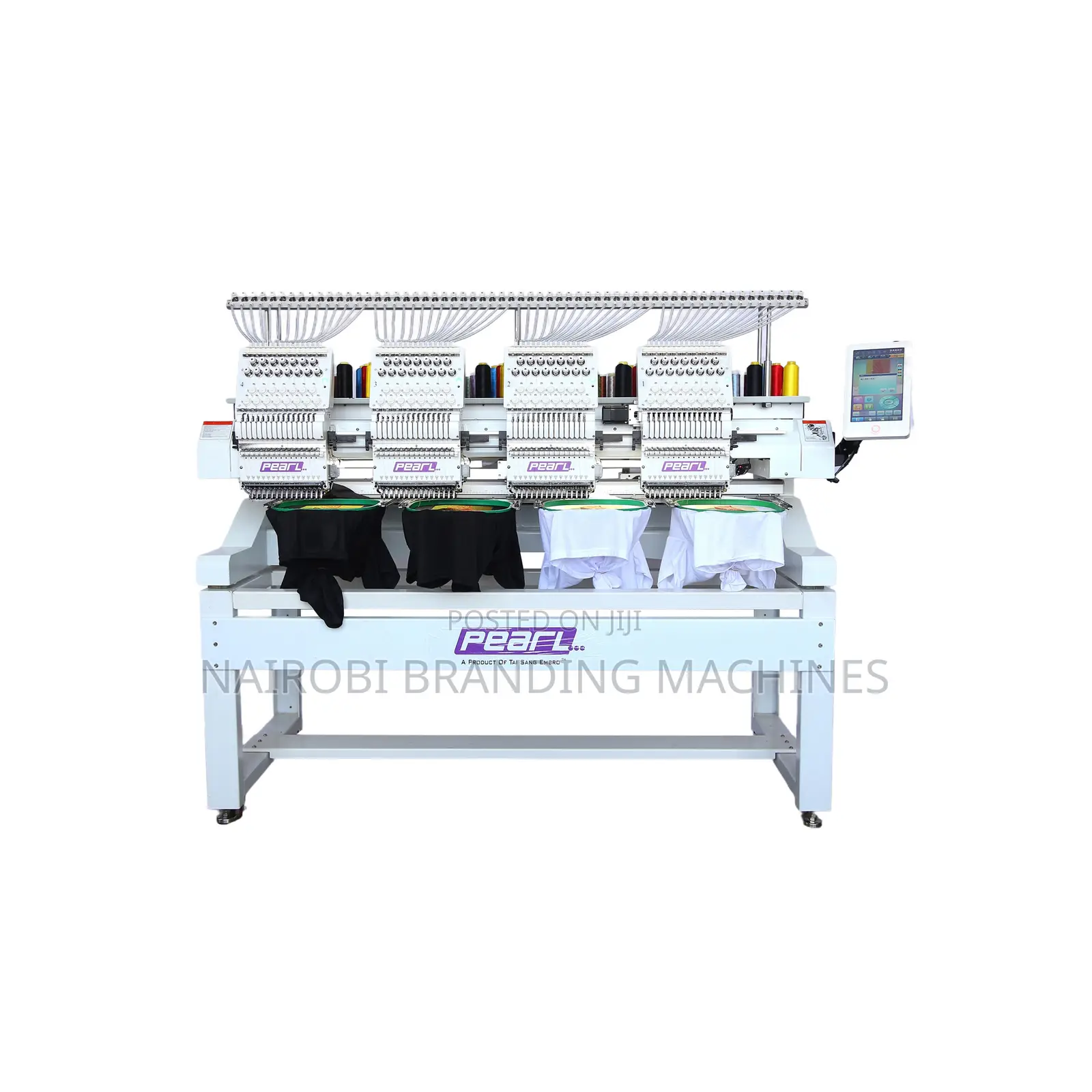 5 Years Warranty High Speed 4 Head Multi Needle Embroidery Machine