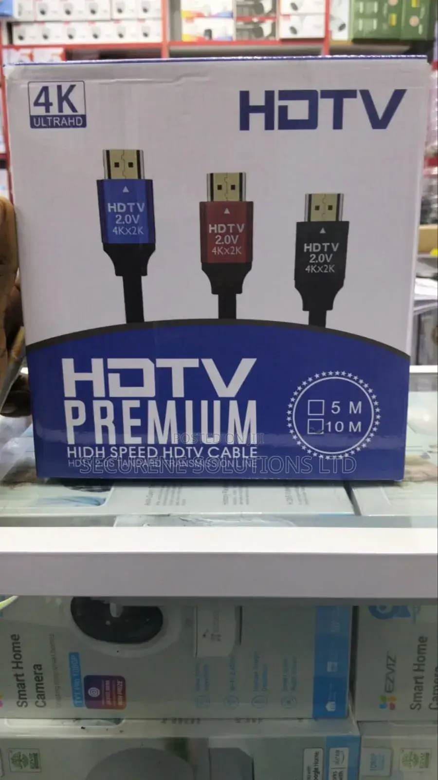 10m 2.0 Hdmi High Speed Premium HDTV Uhd Hdmi Cable 10m