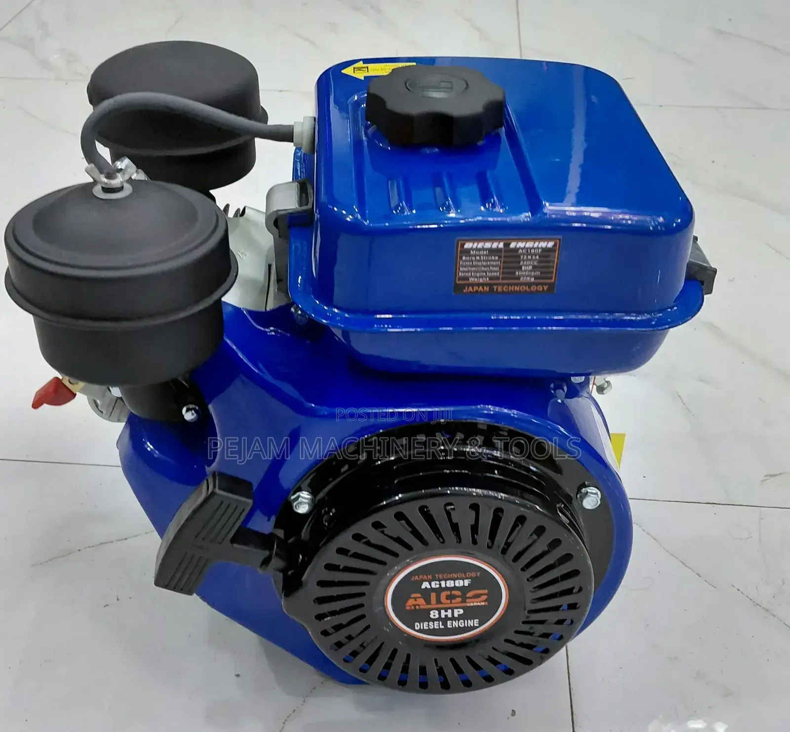 Aico Japan Diesel Engine 8hp Ac180f