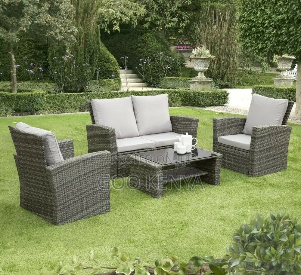 Home Dining Set; Henan Garden Living Room Rattan Sofa for Outdoor