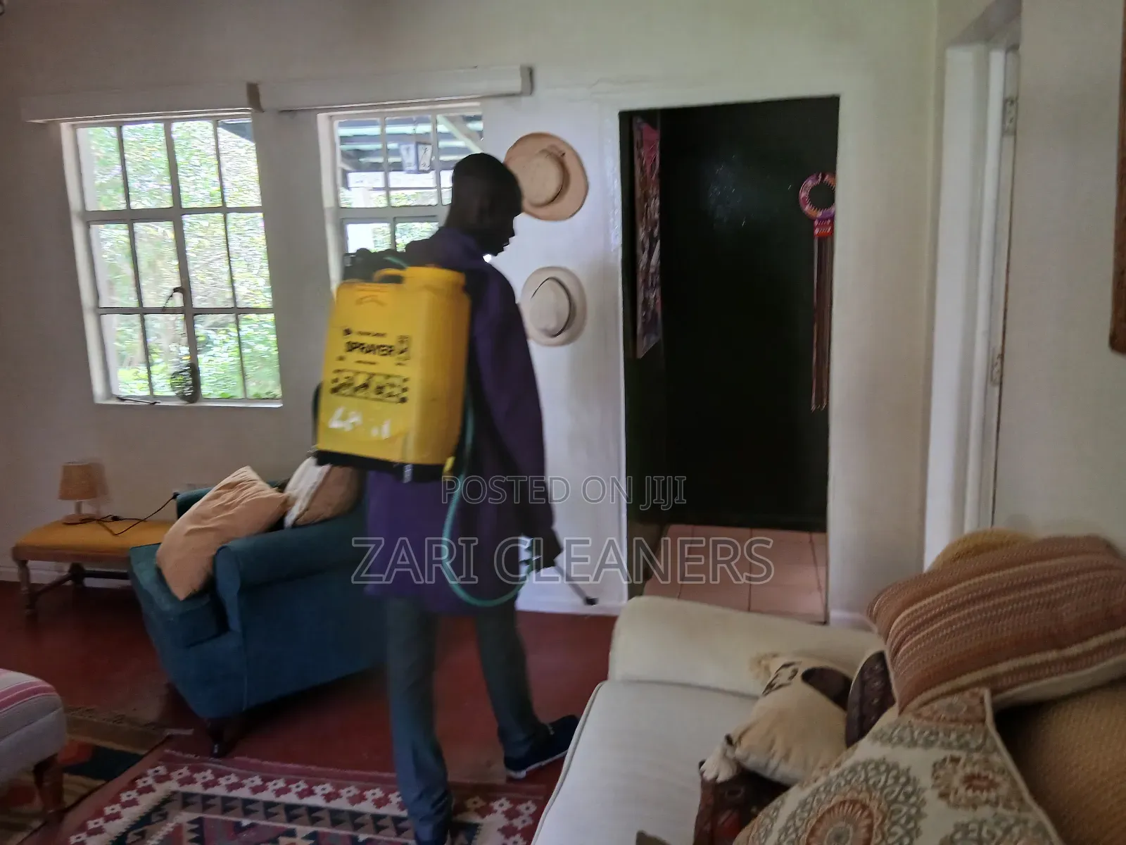 Knterior and Detailed Cockroaches Fumigation
