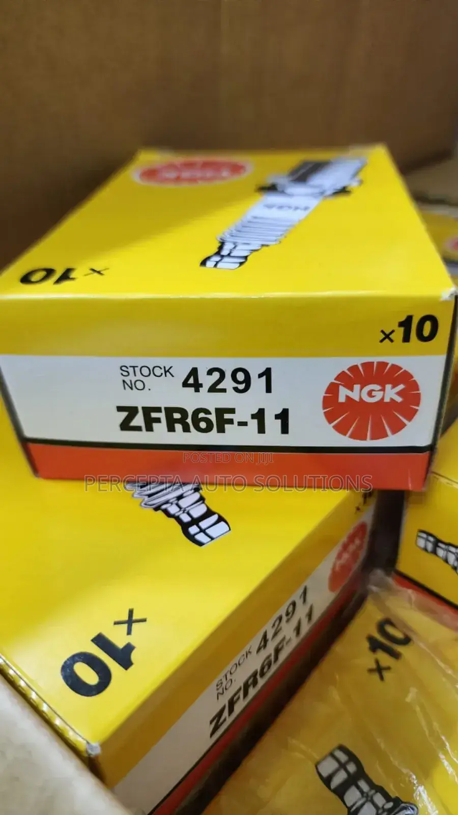 NGK Spark Plugs Zfr6f-11(4291) for Honda CRV