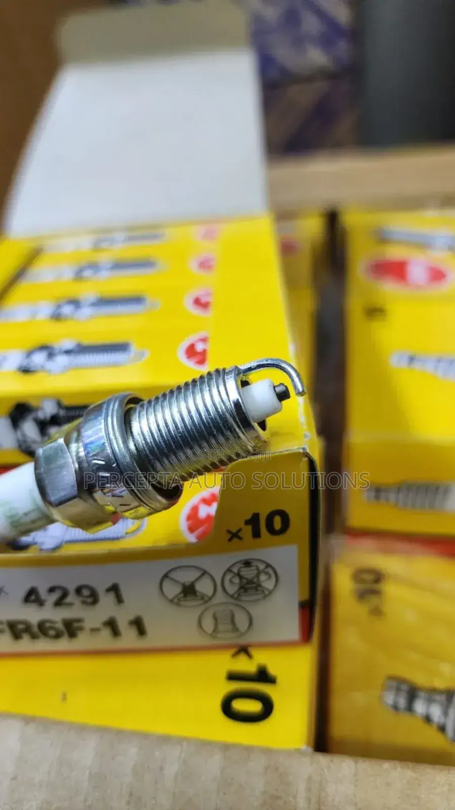 NGK Spark Plugs Zfr6f-11(4291) for Honda CRV