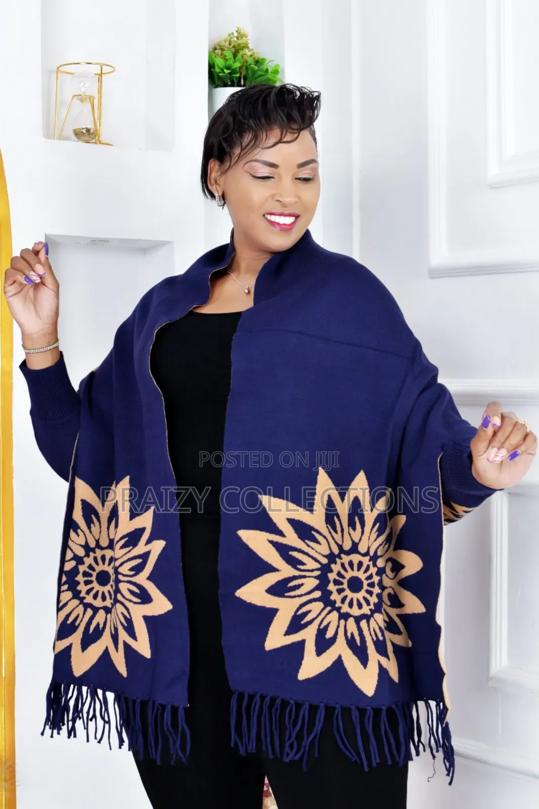 Knitted Double Sided Shawls