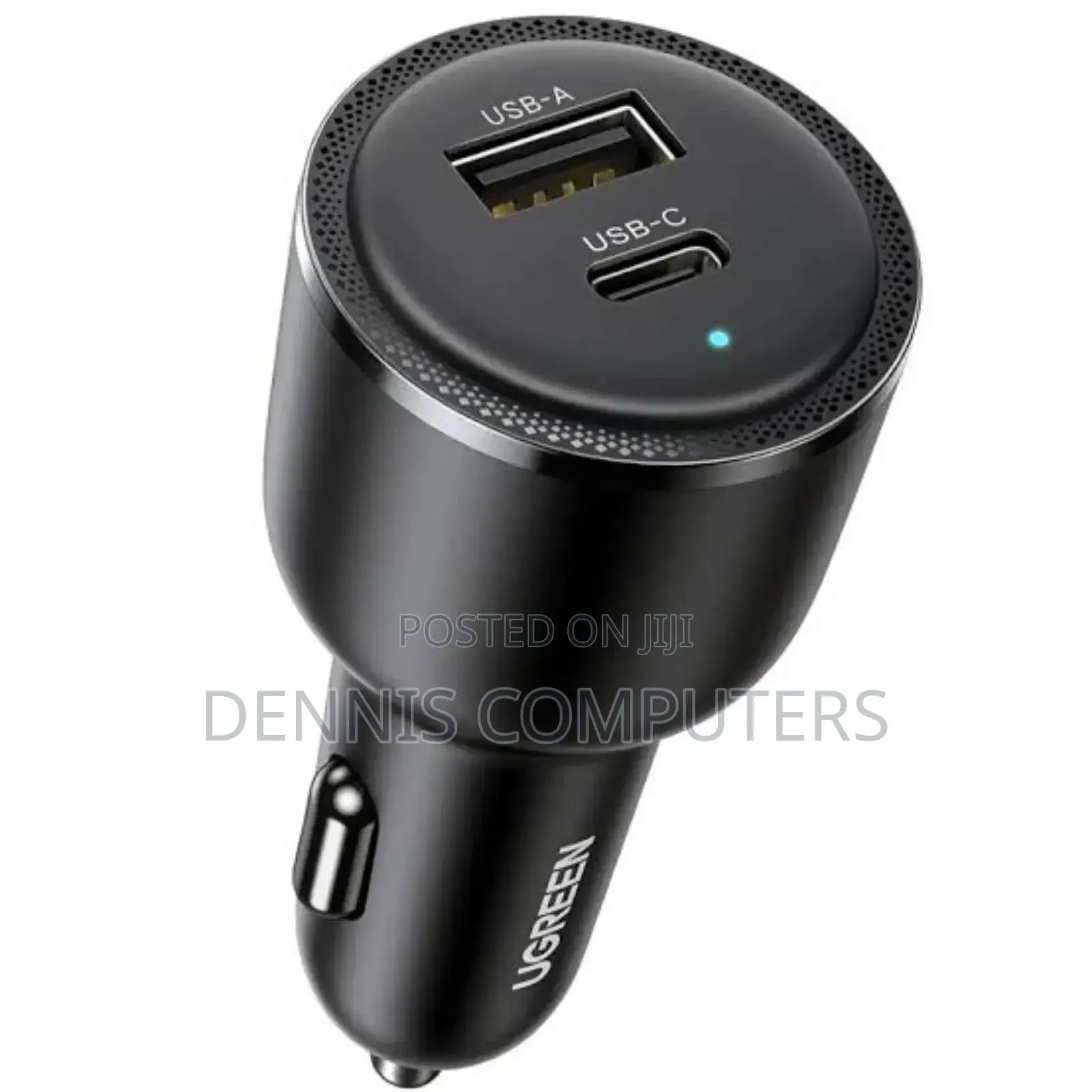 Ugreen 63w 2-port Fast Car Charger Ec701