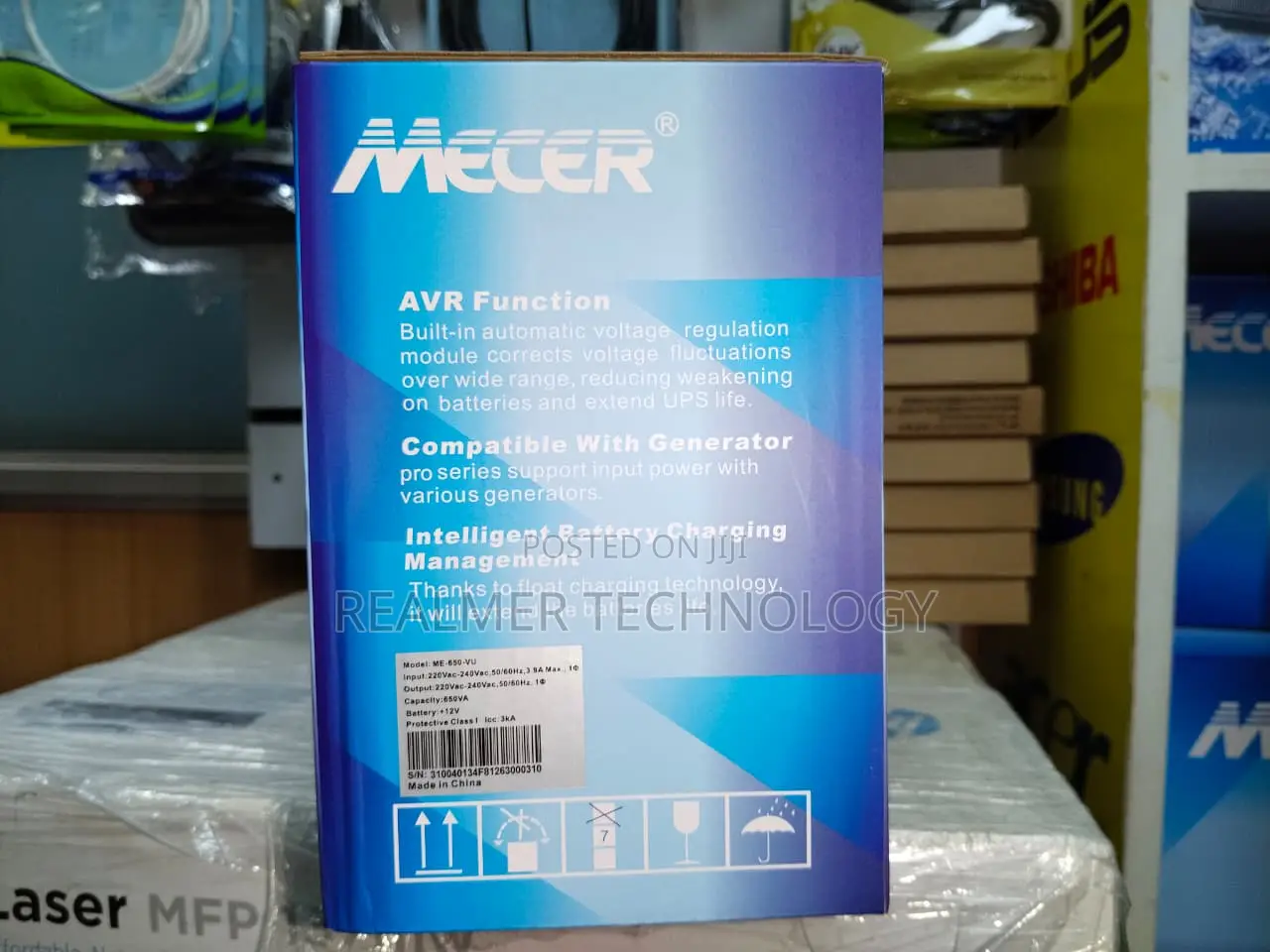 Mecer 650va Line Interactive Ups
