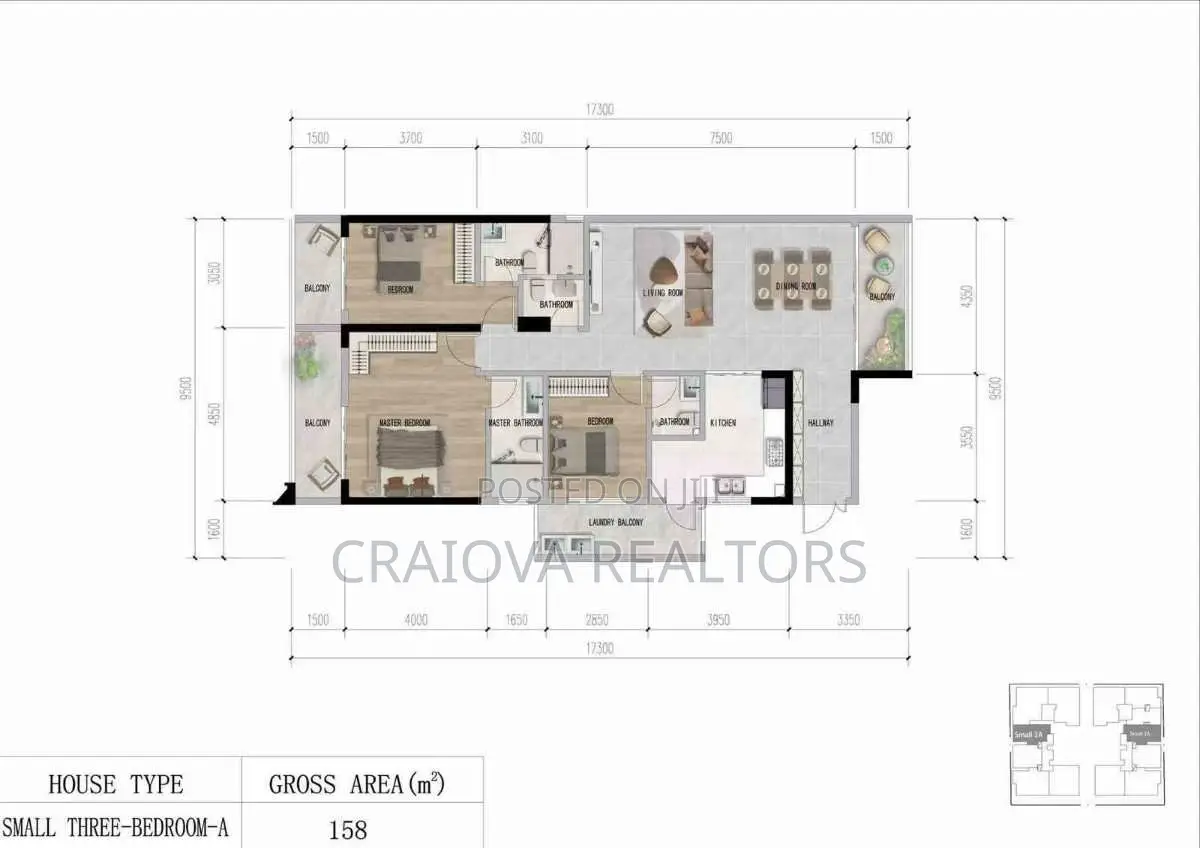 2bdrm Apartment in Luna Oak Residency, Kilimani for sale