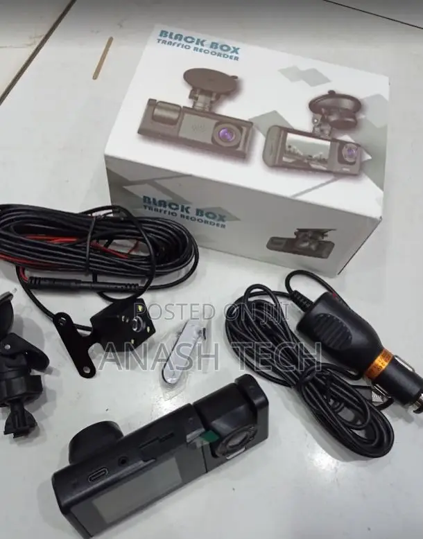 Dual Lens Vehicle Backbox DVR Dash Cam Dual Lens Touch