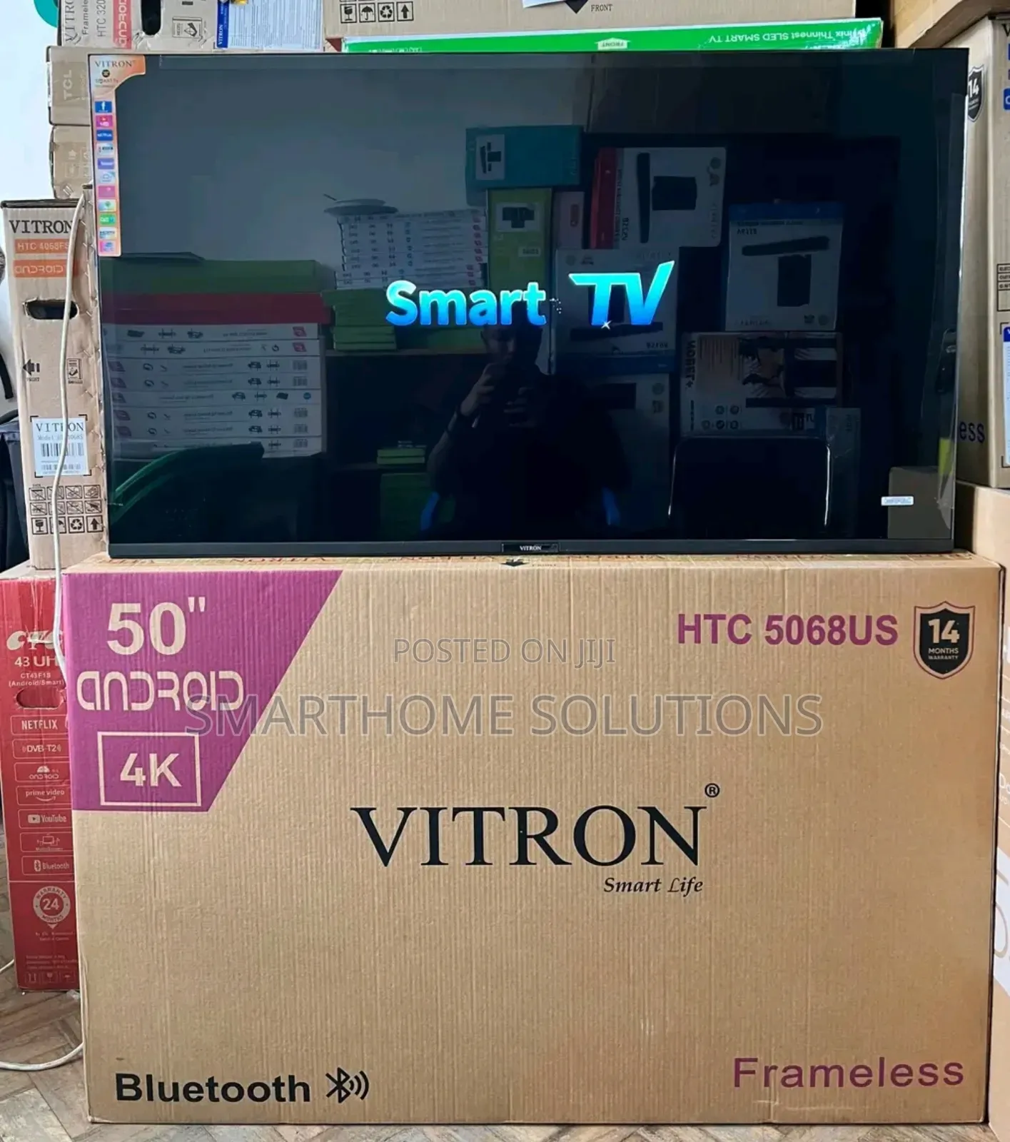 Vitron 50 Inch Smart Android Uhd Tvvitron 50 Inch Smart
