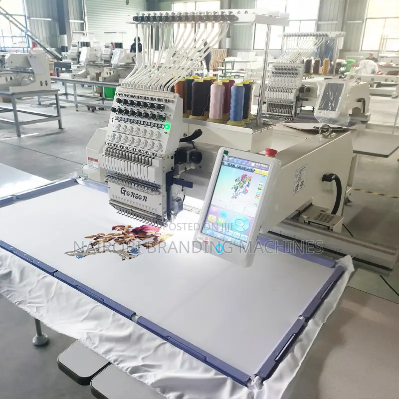 Single Head Embroidery Machine - High Quality