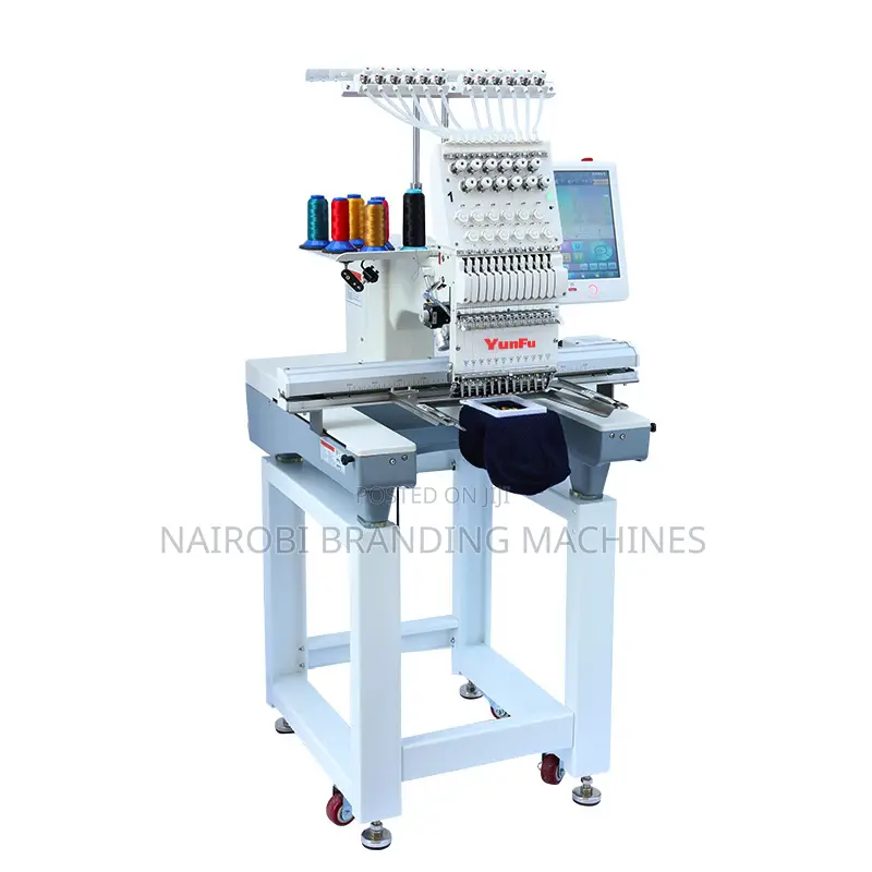 9 Needle Single Head Embroidery Machine - Discounted Price