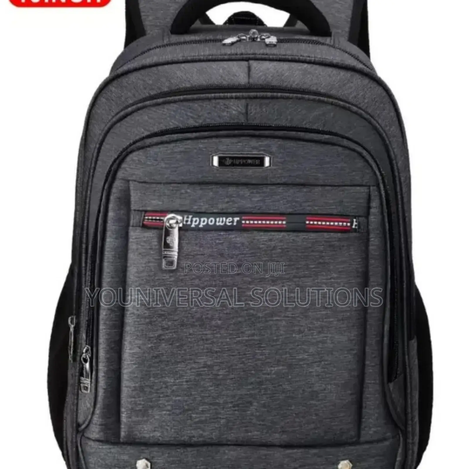 Hp Power Laptop/ Backpack Multi Pocket Hard Body Modern Look