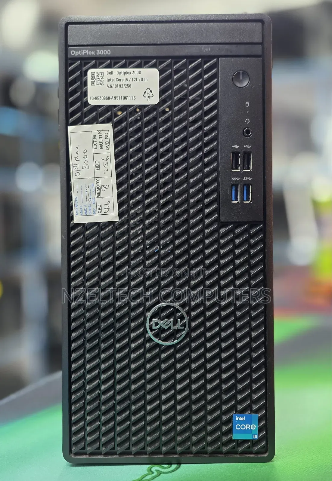 Desktop Computer Dell Optiplex 3000 MT 8GB Intel Core I5 HDD+SSD 256GB