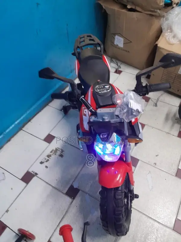 Kids Led Electric Motorbike – Rechargeable Battery Bike