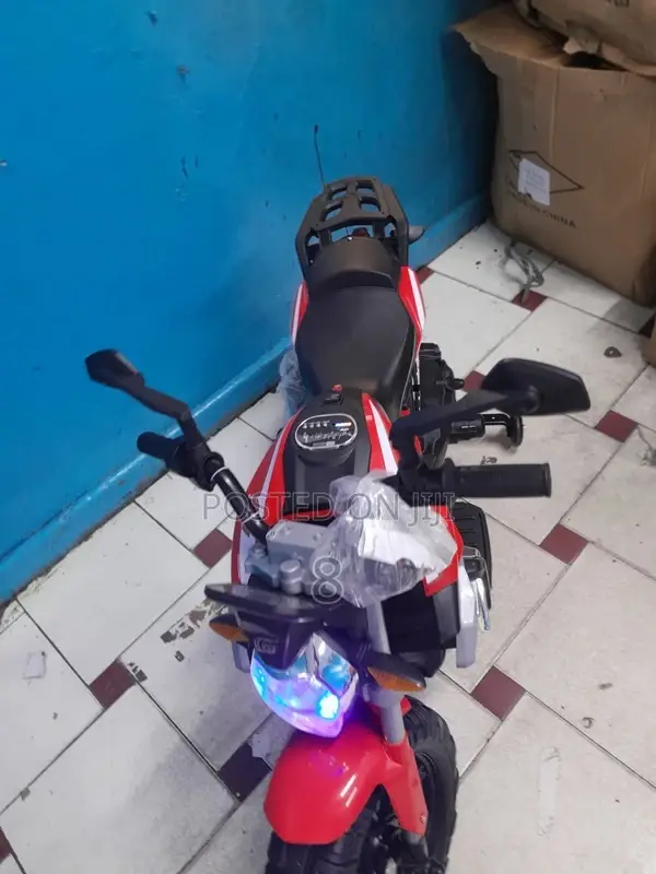Children’S Ride-on Motorbike Kenya – Strong Wheels Lights