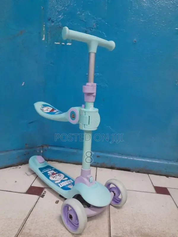 Toddler 2-in-1 Scooter Kenya – Led Light Wheels Adjustable Handle