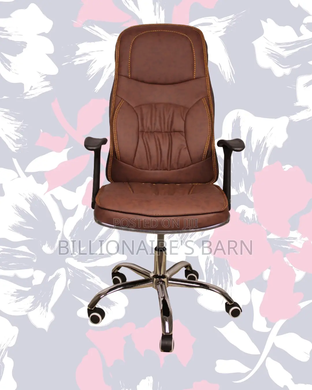 Ergonomic Executive Leather | Headrest | Comfort Meets Style