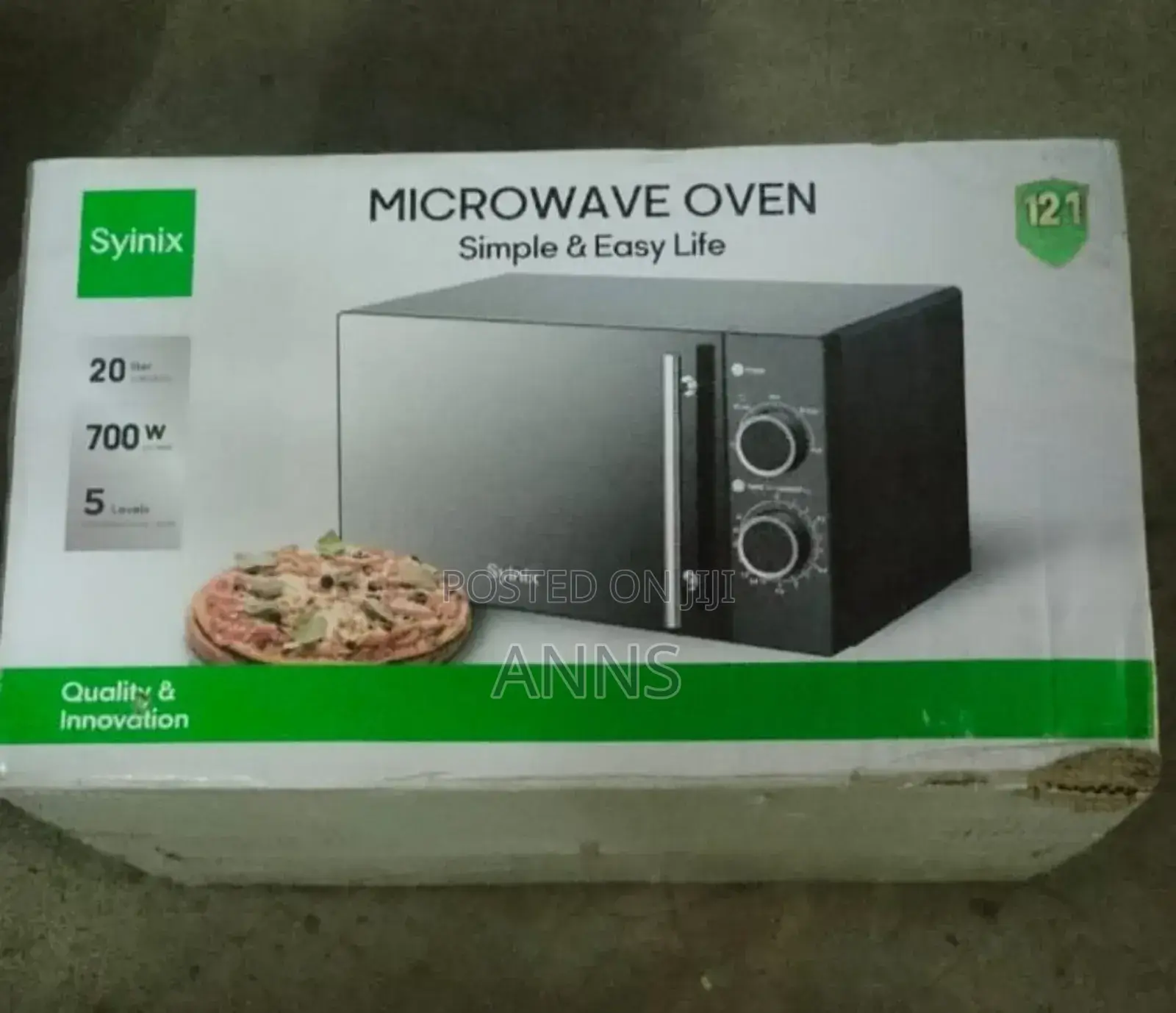 Syinix Manual Microwave