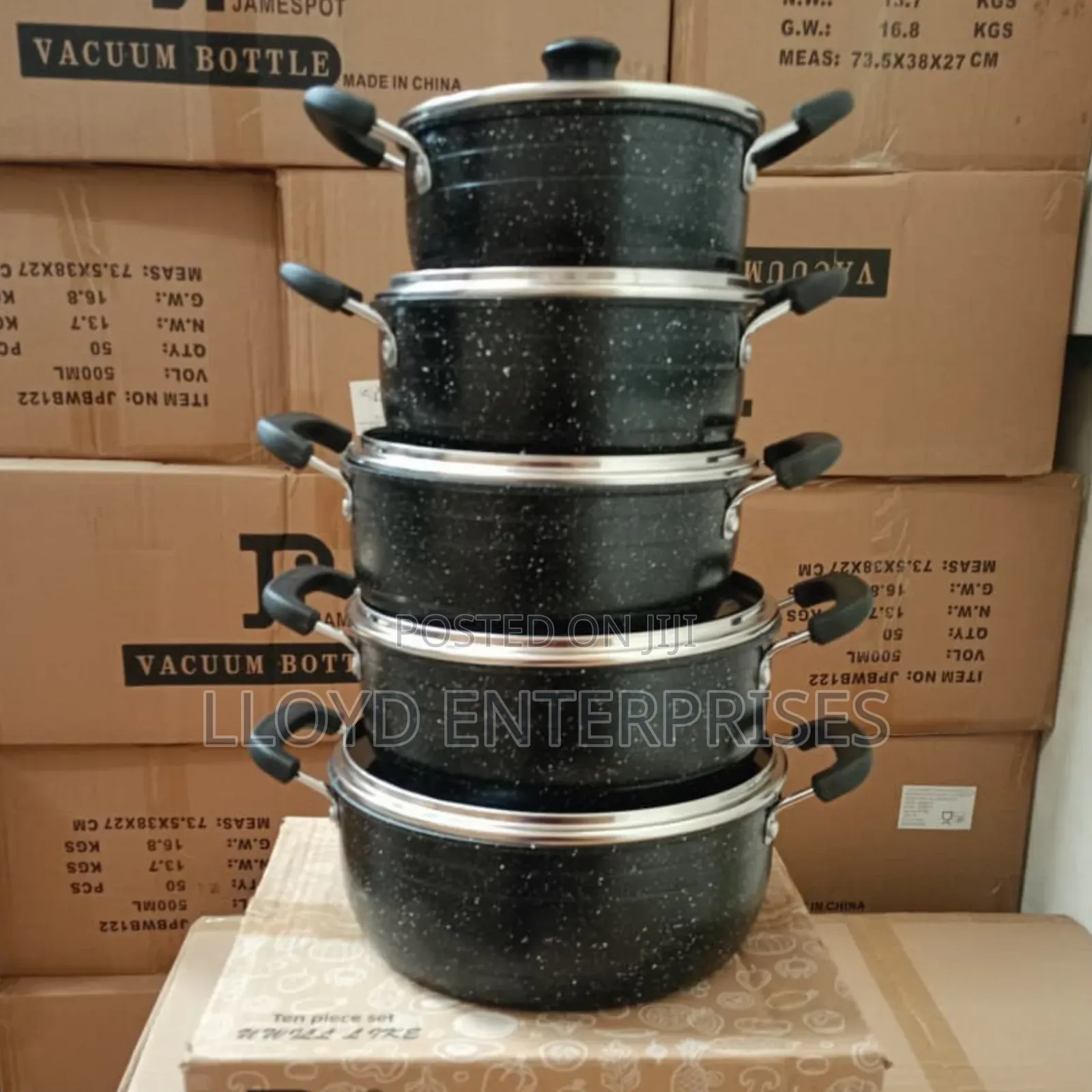 10pcs Jp Non Stick Cookware