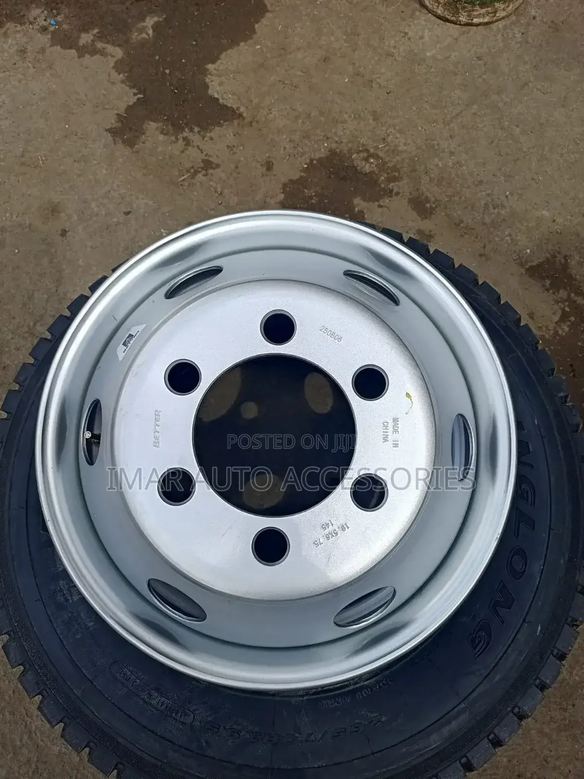 17.5 Original Truck Rims – Canter, FRR 33-Seater Matatu Heavy-Duty.