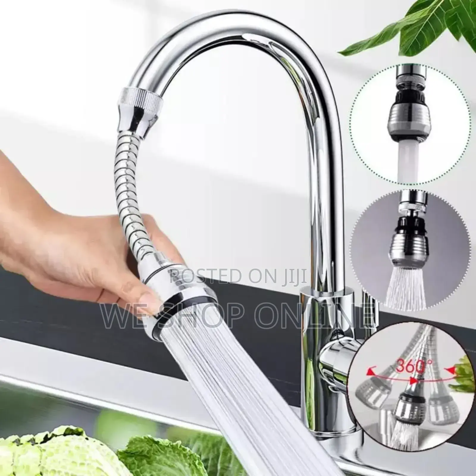 Metallic Tap Extender