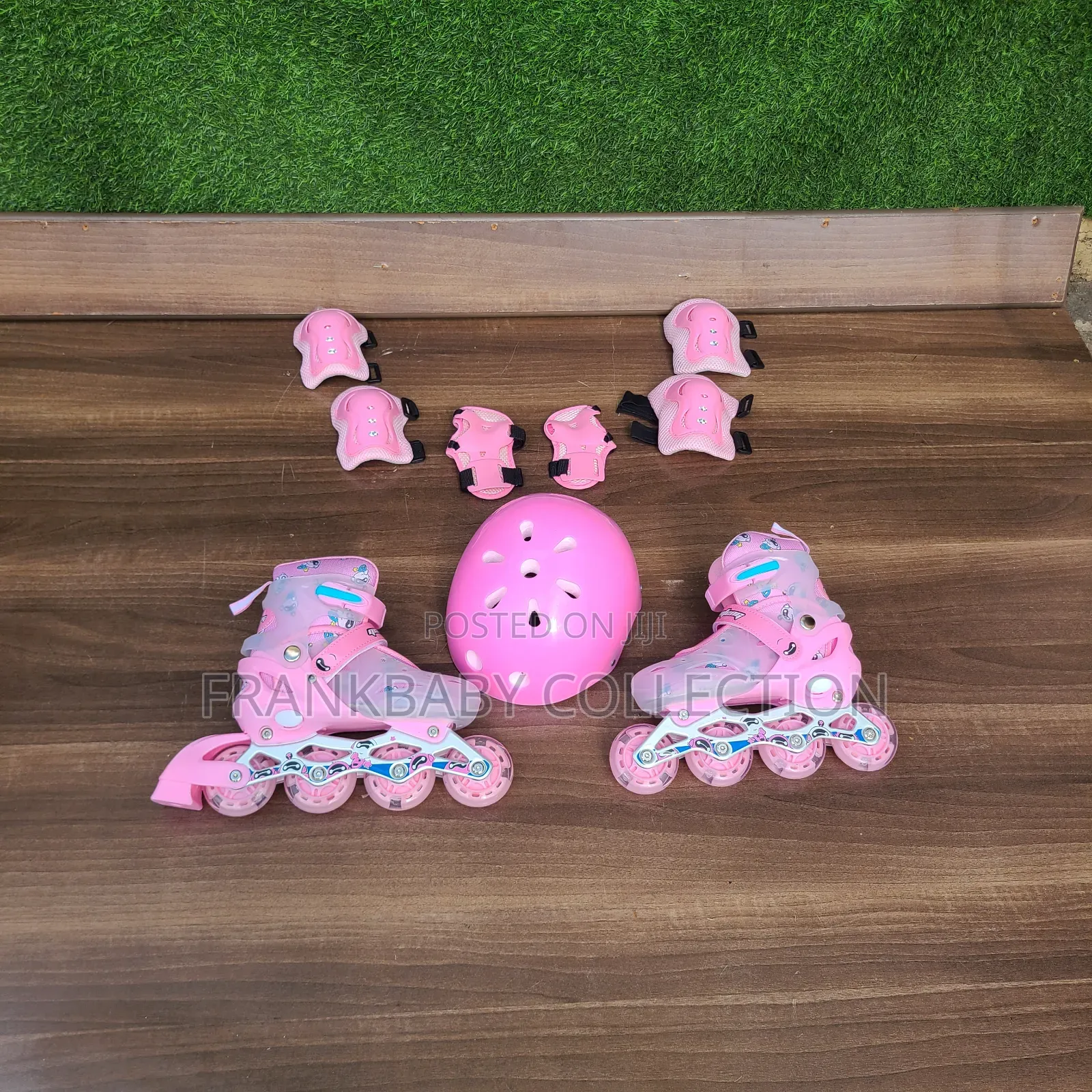Kids Rubber Skates - Smooth Rolling