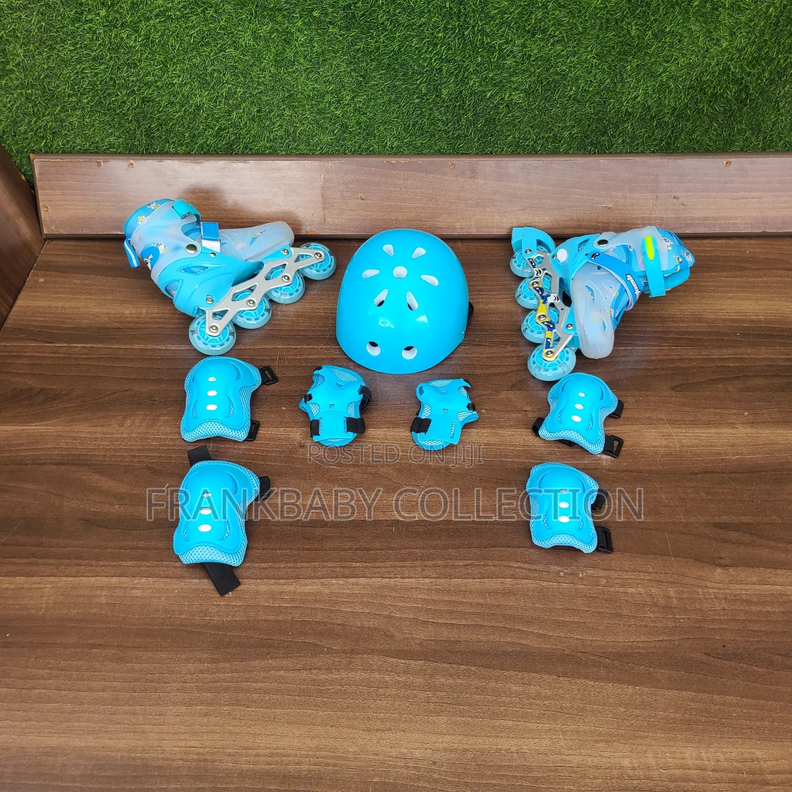 Kids Rubber Skates - Smooth Rolling