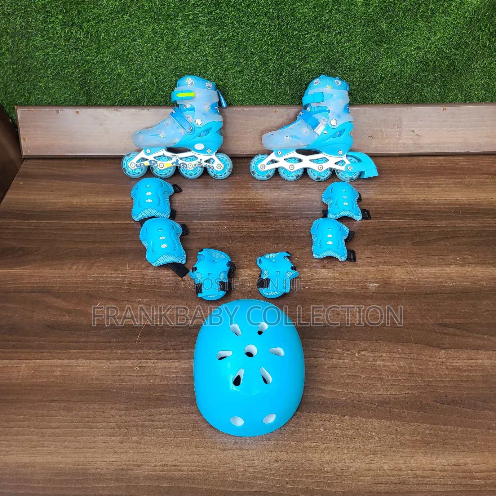 Strong Rubber Wheels Adjustable Skates.