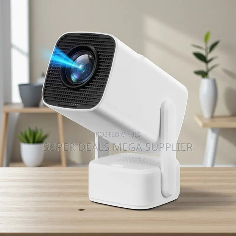 Hy800 Mini Android Projector 1080p 18000 Lumens for Home Theater
