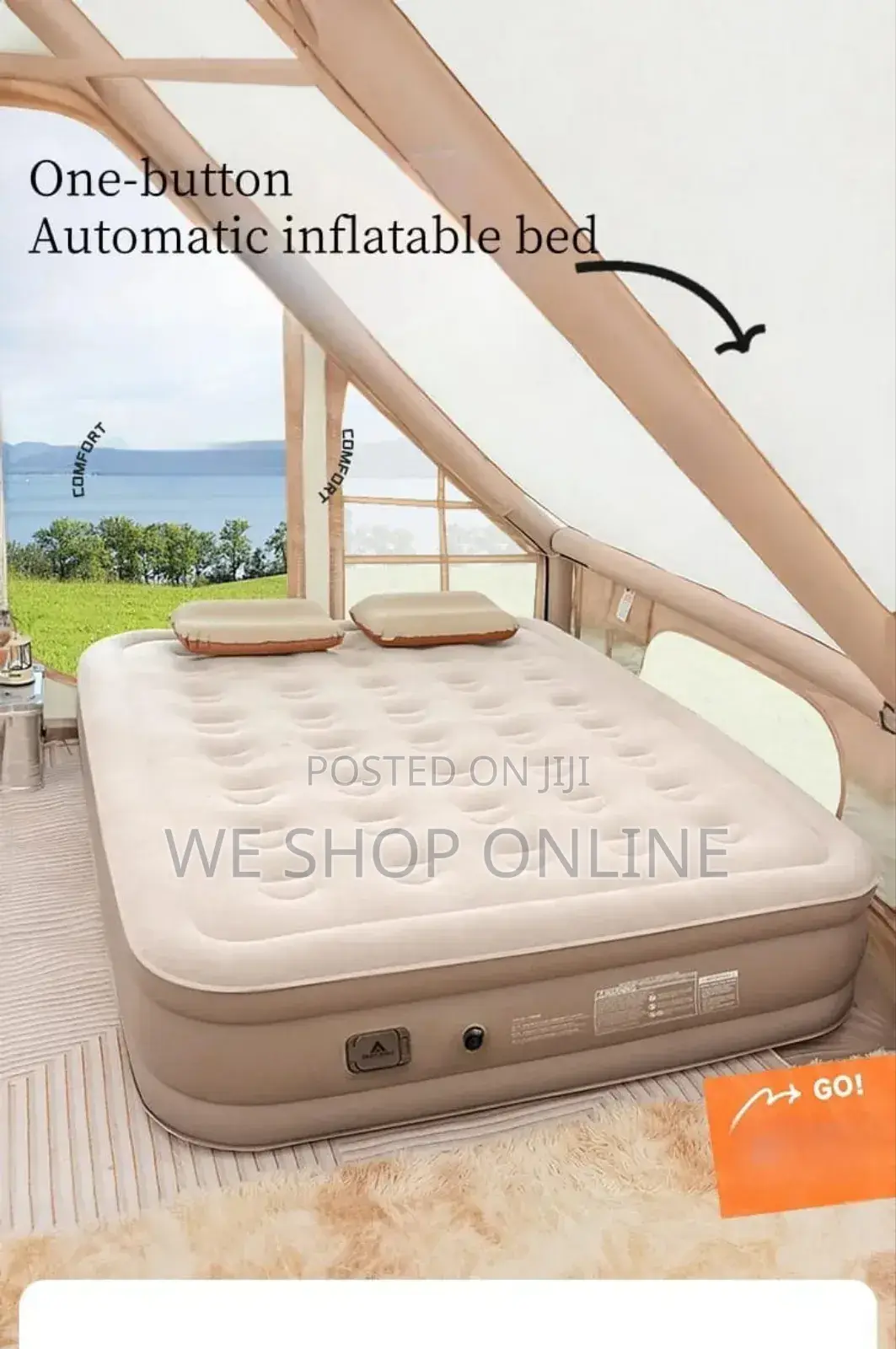 Inflatable Mattres, Size 200*150*40 CMS