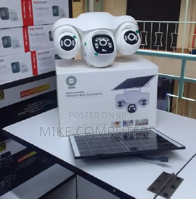 12mp 4g Solar Ai PTZ Security Camera With Loud Speaker and Mic