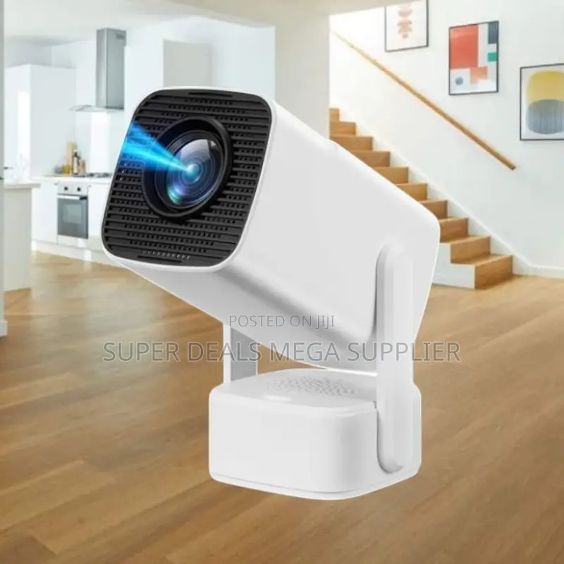Hy800 Mini 1080p Smart Projector With Bluetooth and App Store Apps