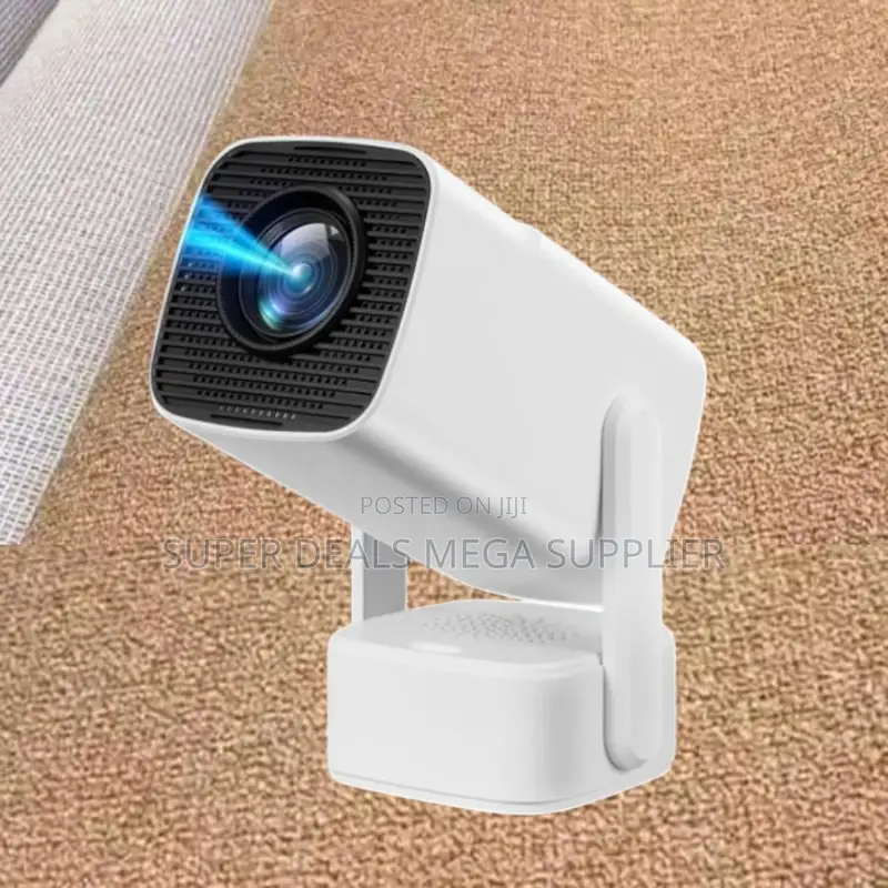 Hy800 Mini 1080p Smart Projector With Bluetooth and App Store Apps