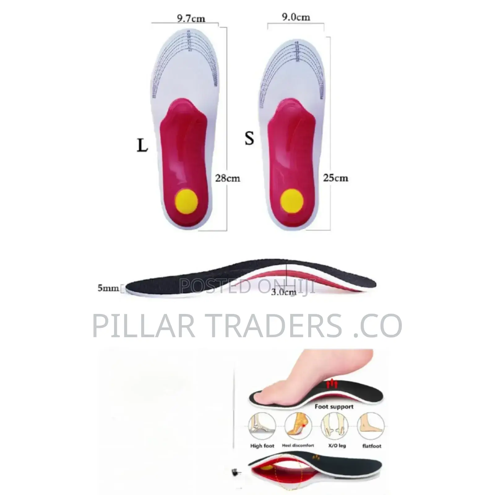 Orthopedic Insoles Set