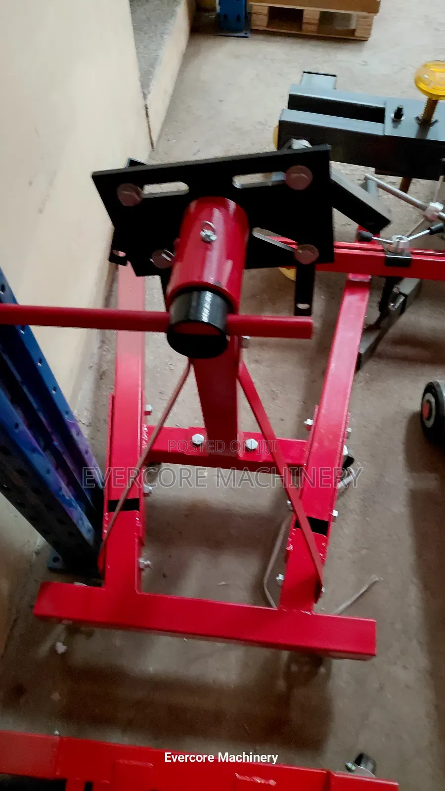 Heavy Duty Engine Stand Machine Manual Design.