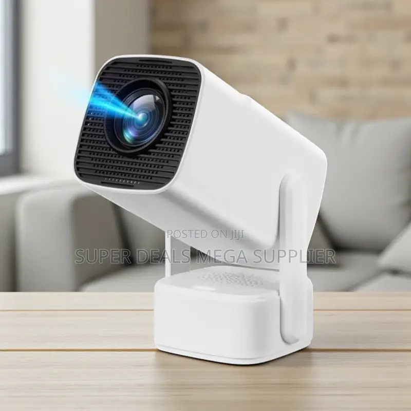 Hy800 Smart 18000 Lumens Mini Projector 1080p With Tv Stick Support