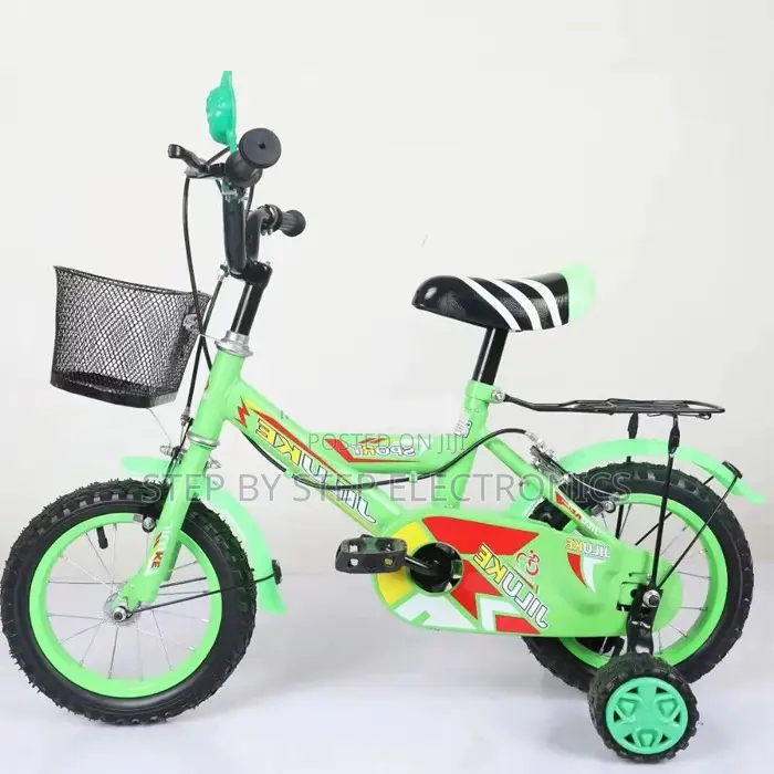 12,14,16 Inch 2-11 Years Kids Bike Colorful Design With Basket Seat