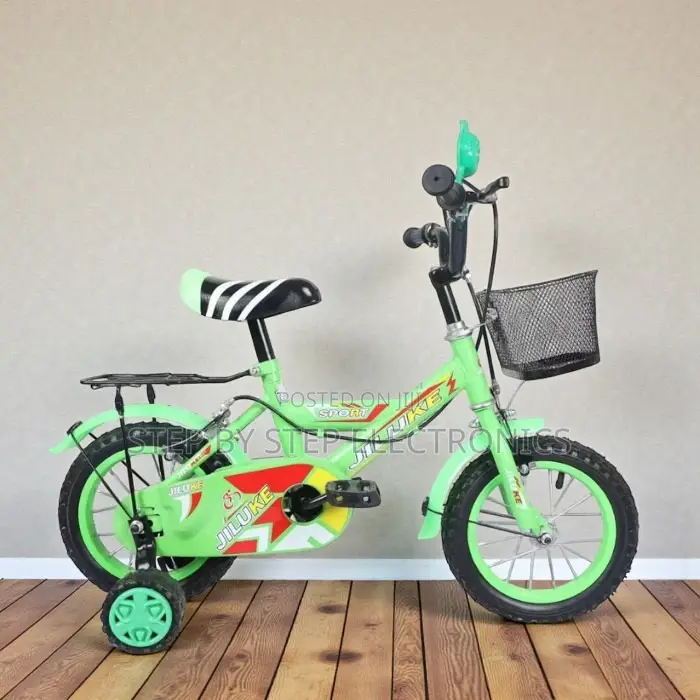 12,14,16 Inch 2-11 Years Kids Sturdy Frame Bike With Basket Seat