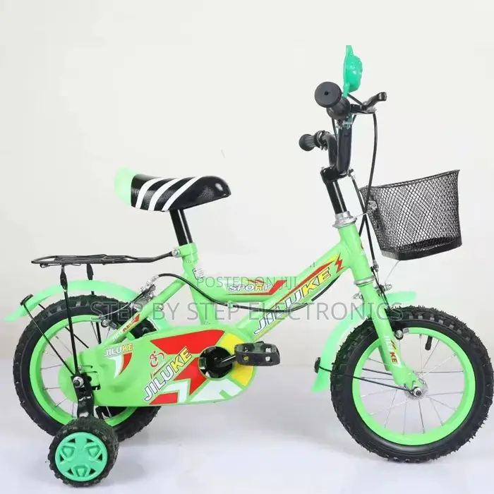 12,14,16 Inch 2-11 Years Kids Cartoon Bike With Comfy Seat Basket