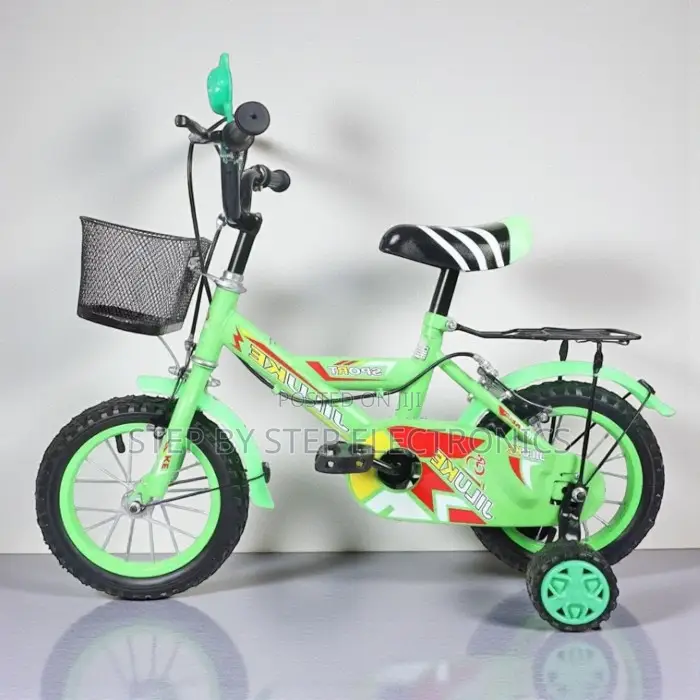 12,14,16 Inch 2-11 Years Kids Bike With Comfy Seat Colorful Basket