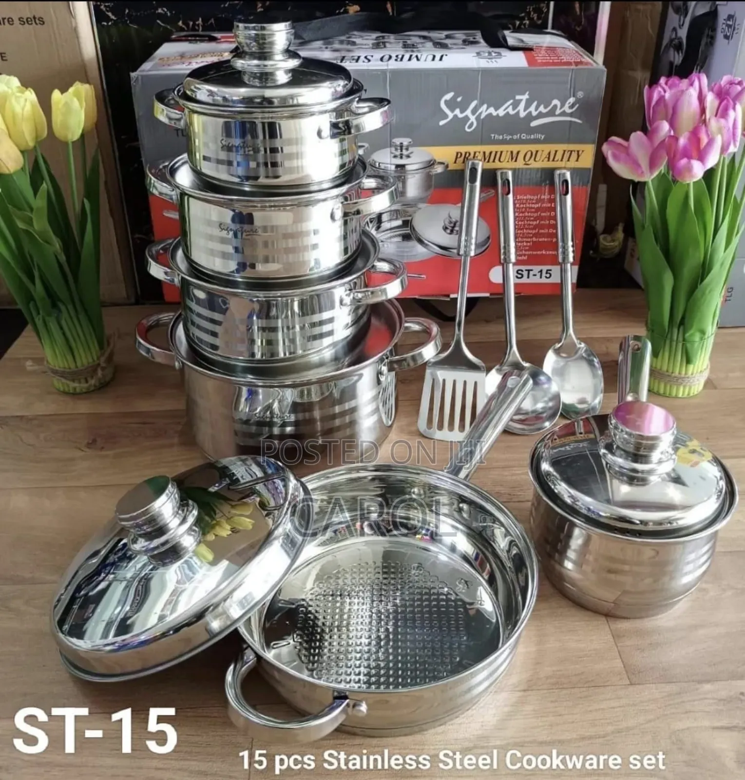 Signature 15pcs Cookware Set