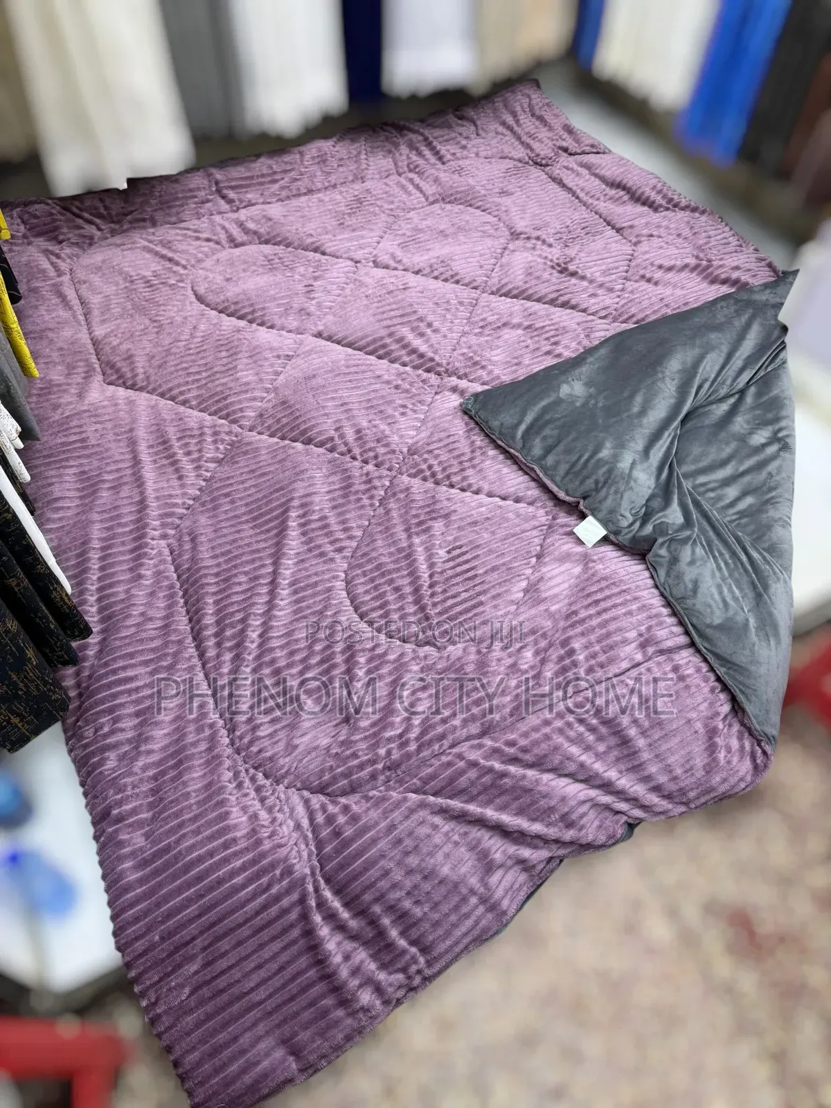Double Sided Winter Velvet Duvet Set