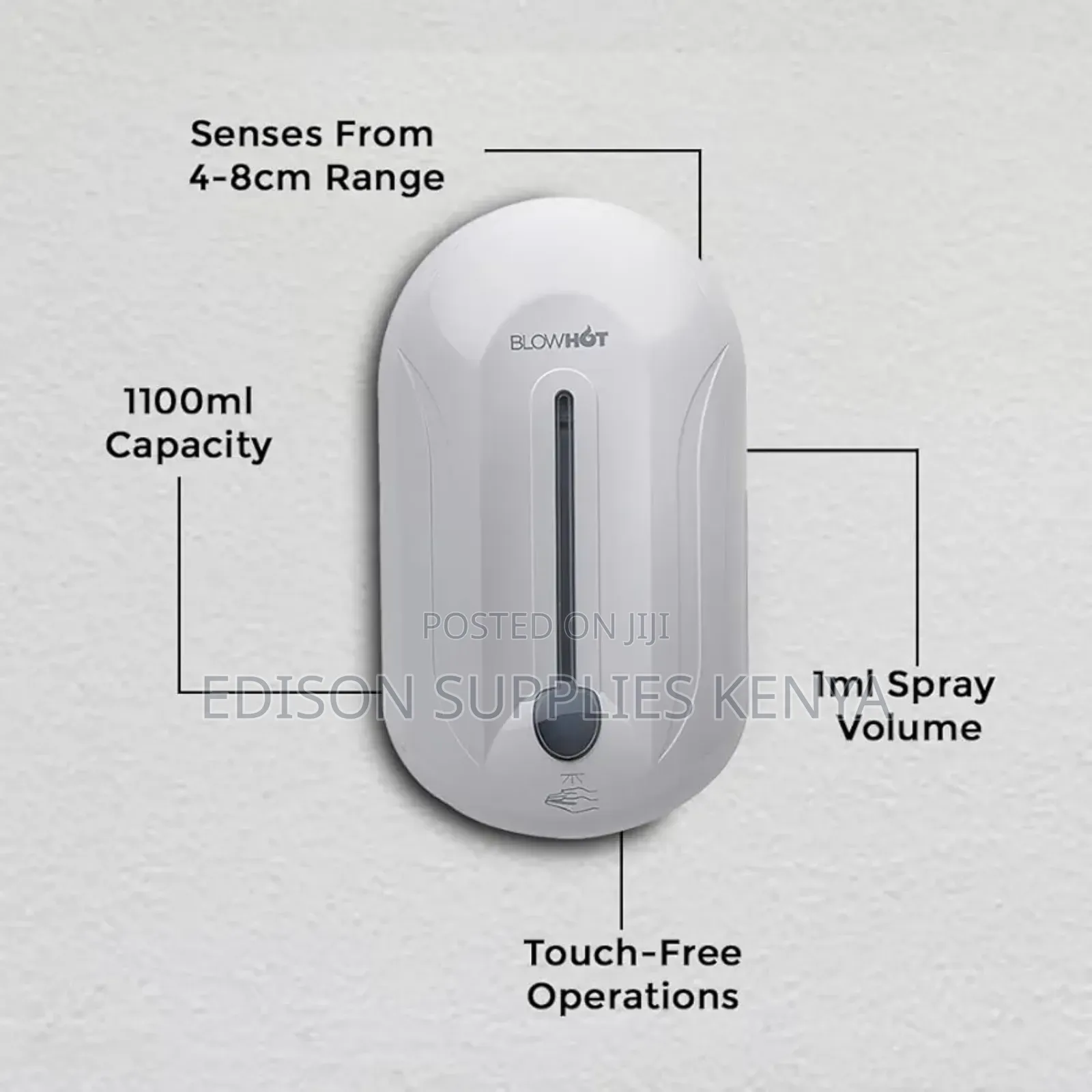 Soap Dispensers Automatic 1 Litre Sanitizer Dispenser Hand Motion
