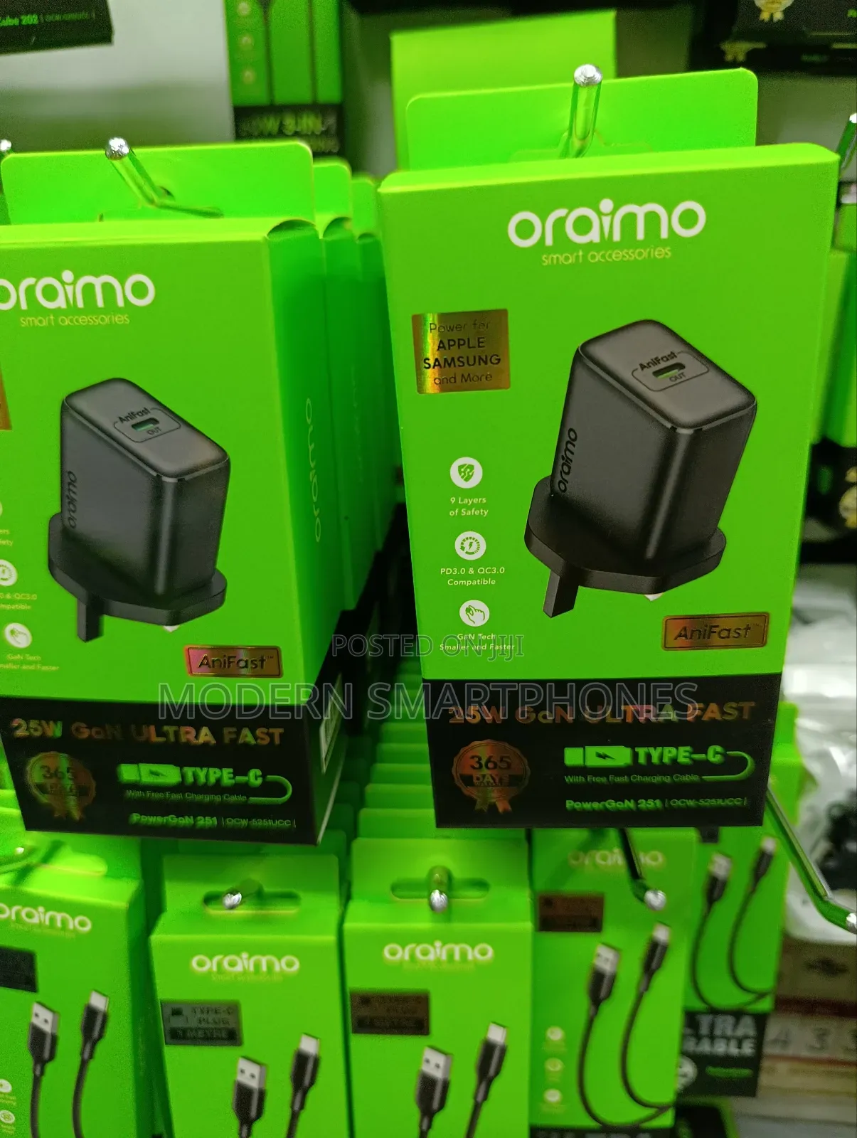 Oraimo 25w C To C Charger