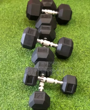 10kg Pair Hexagon Dumbell