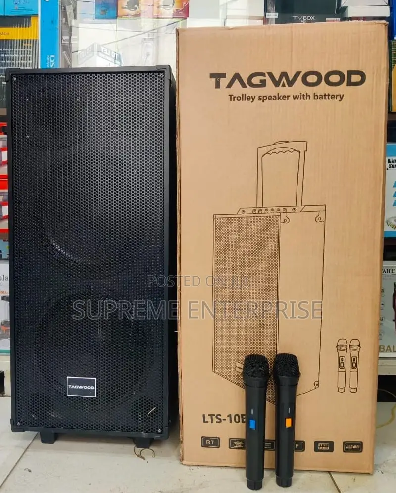 Tagwood 10b Rechargeable Double Speaker(2 Microphones)S